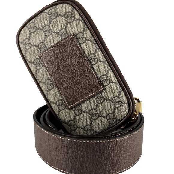 Authentic Gucci GG Supreme Mini Ophidia Belted iPhone Case - Size 75 - 30 - Picture 4 of 16